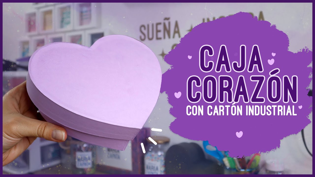 Tutorial paso a paso: ¡Aprende cómo hacer cajas de corazón con cartón ...