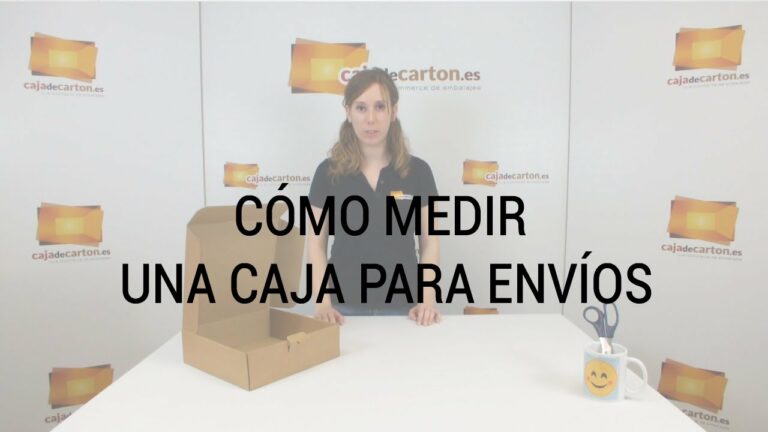 Gu A Paso A Paso C Mo Medir Una Caja De Cart N Para Env O Aprende A